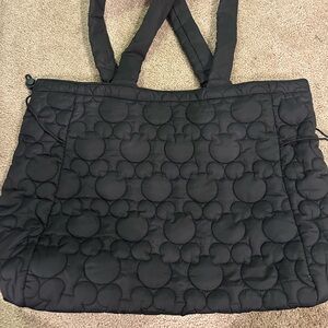 Vera Bradley Black Quilted Mickey Ear Tote